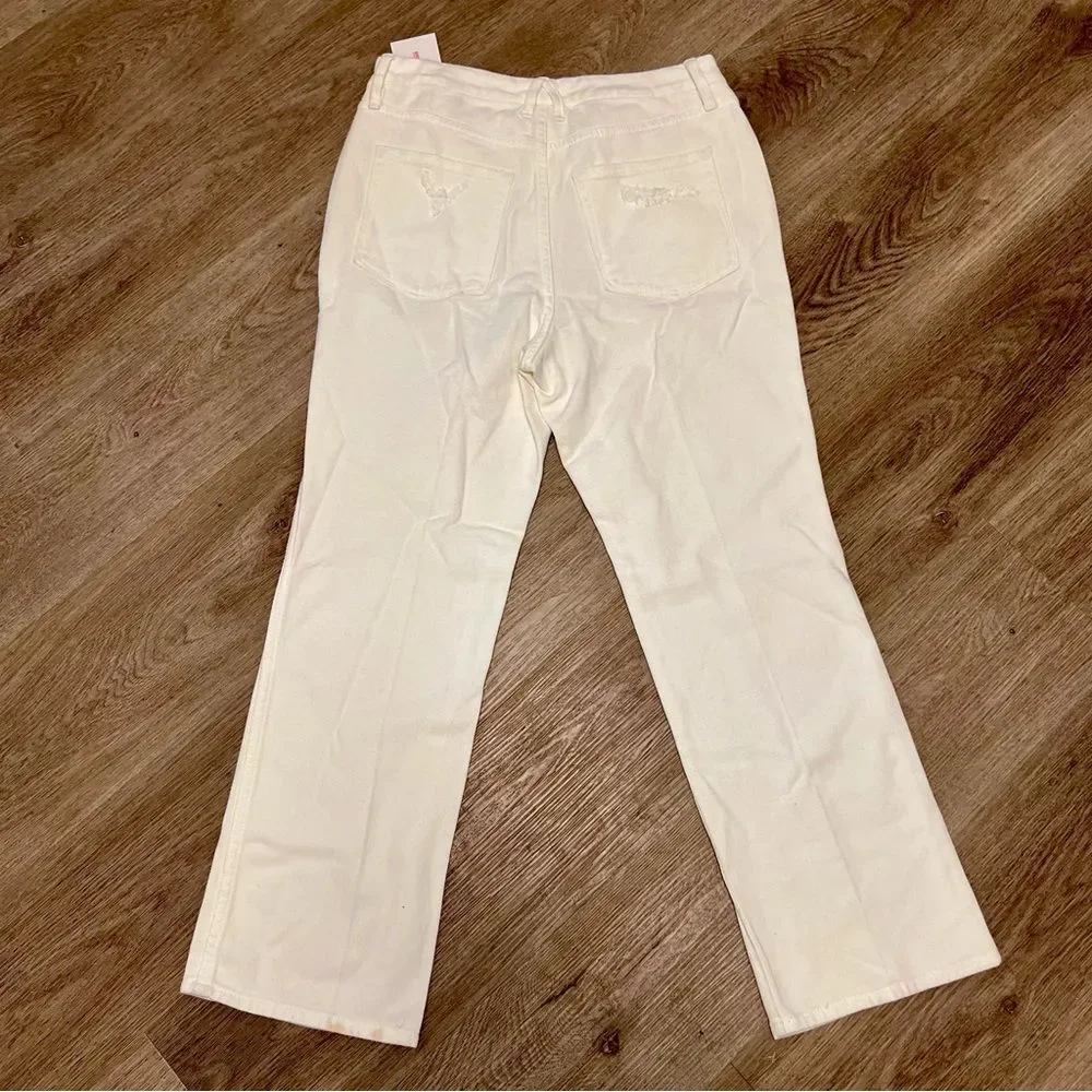 Good American Good Curve Jeans White D4